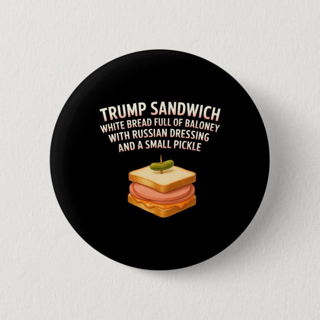 Anti Trump Sandwich Sign Funny Donald Knapp (Framsida)