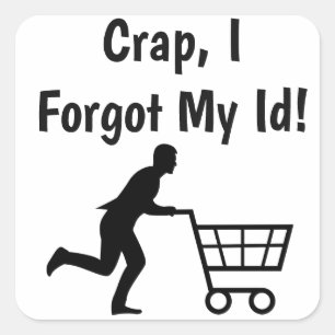 Anti Trump Sarcasm Politiskt humor Stickers Fyrkantigt Klistermärke