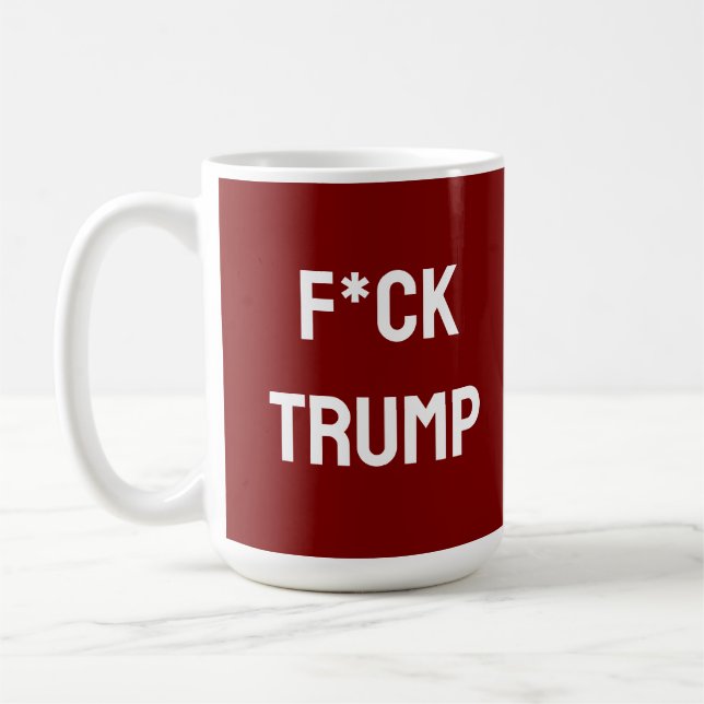 ANTI-TRUMP-SENTIMENT KAFFEMUGG (Vänster)