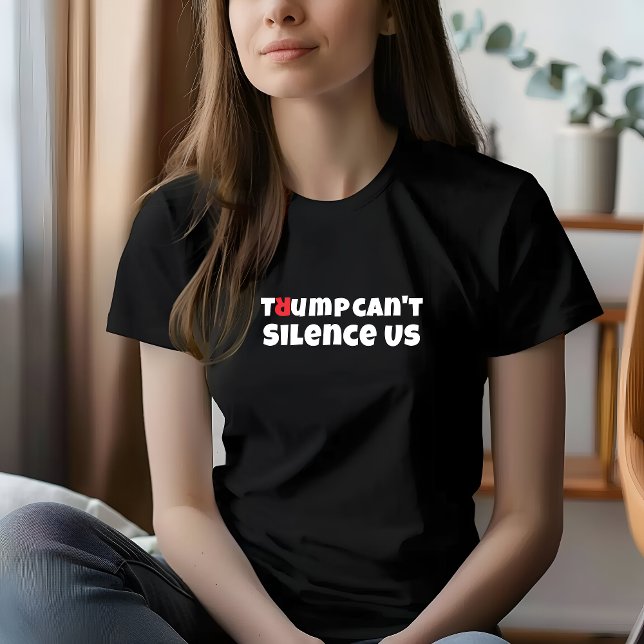 Anti Trump studentprotest slogan röd elegant T Shirt (Skapare uppladdad)