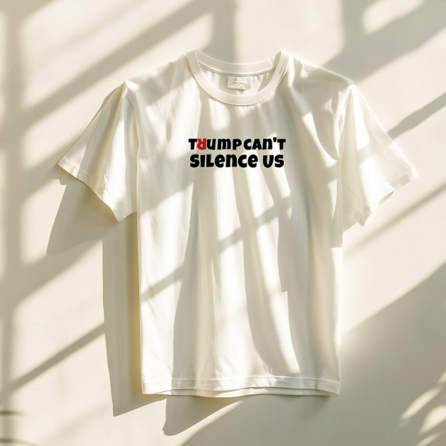 Anti Trump studentprotest slogan röd elegant T Shirt (Skapare uppladdad)