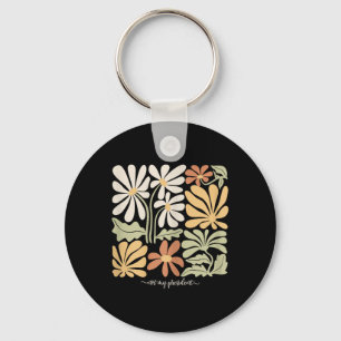 Anti Trump Subtle Not My President Flowers Womens Nyckelring