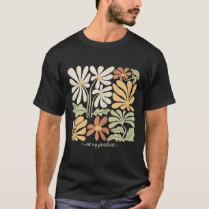 Anti Trump Subtle Not My President Flowers Womens T Shirt