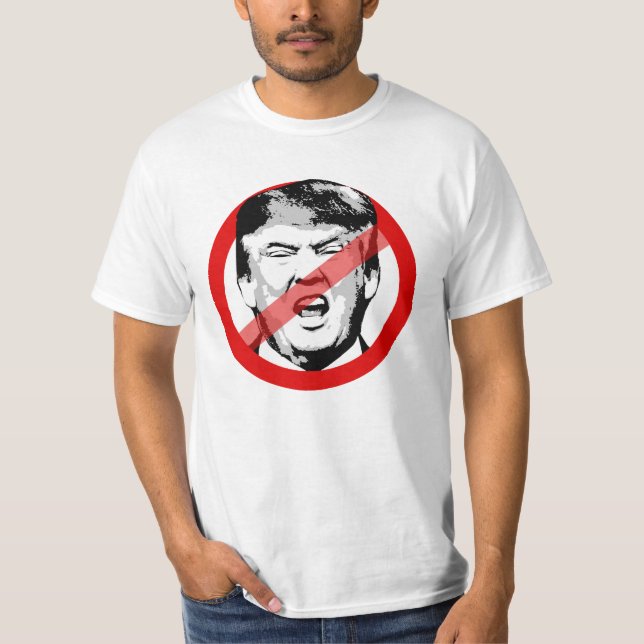 ANTI-TRUMP - - - TEE SHIRT (Framsida)