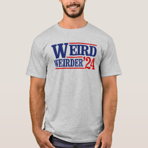 Anti Trump Vance - Konstig och Weirder 2024 T Shirt