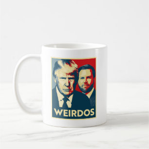 Anti Trump Vance - Weirdos Kaffemugg