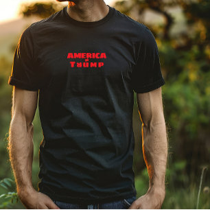 Anti-Trump varor protest röd T Shirt