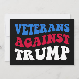 Anti-Trump - Veteraner mot Trump II Inbjudningar