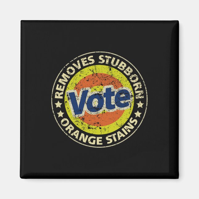 Anti-trump Vote Detergent Funny Gifts  Magnet (Framsidan)