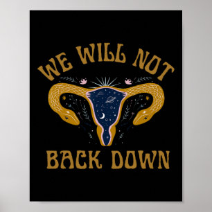 Anti Trump Womens Högers Protest Equality Liberal Poster