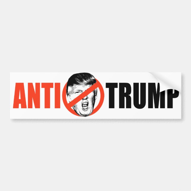 ANTI--TRUMPBANER - BILDEKAL (Framsidan)