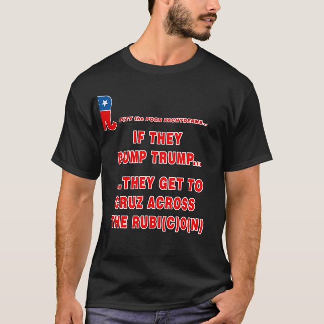 ANTI--TRUMPT-TRÖJA TEE SHIRT (Framsida)