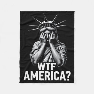 Anti-trumpump Policy and Democracy WTF America 1 Fleecefilt