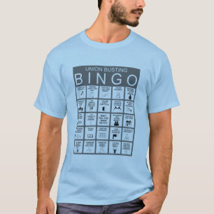 Anti Union Bingo T-Shirt