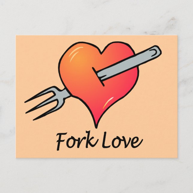 Anti-Valentin dag Helg Vykort (Framsida)