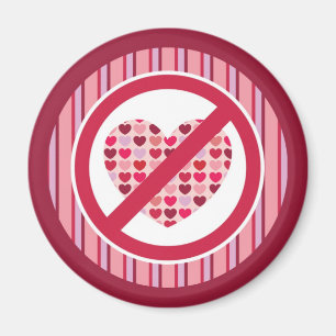 Anti valentin dagmagnet magnet