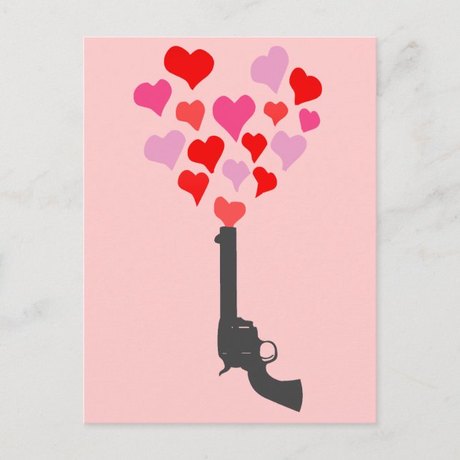 Anti-Valentindagen Helg Vykort (Framsida)