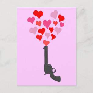 Anti-Valentindagen Helg Vykort