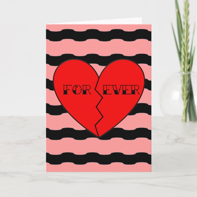 Anti-Valentindagen Helgkort (Framsida)