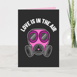 ANTI-VALENTINDAGS ROJSAM LUFTMASK ROSKORT KORT