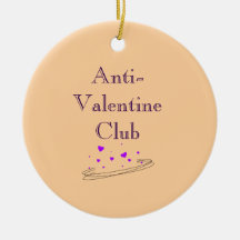 Anti Valentine Club Söt Minimalistisk Pastellkonst