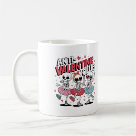 Anti Valentine Girls Club Mug | Sassy Gift Kaffemugg