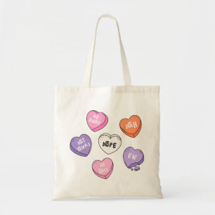 Anti-Valentine Heart Candy Tygkasse