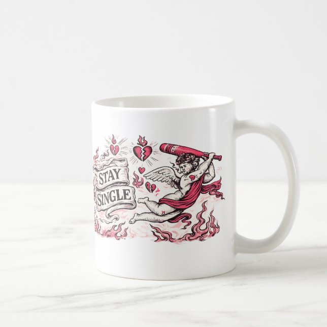 Anti-Valentine Kaffe Kopp (Höger)