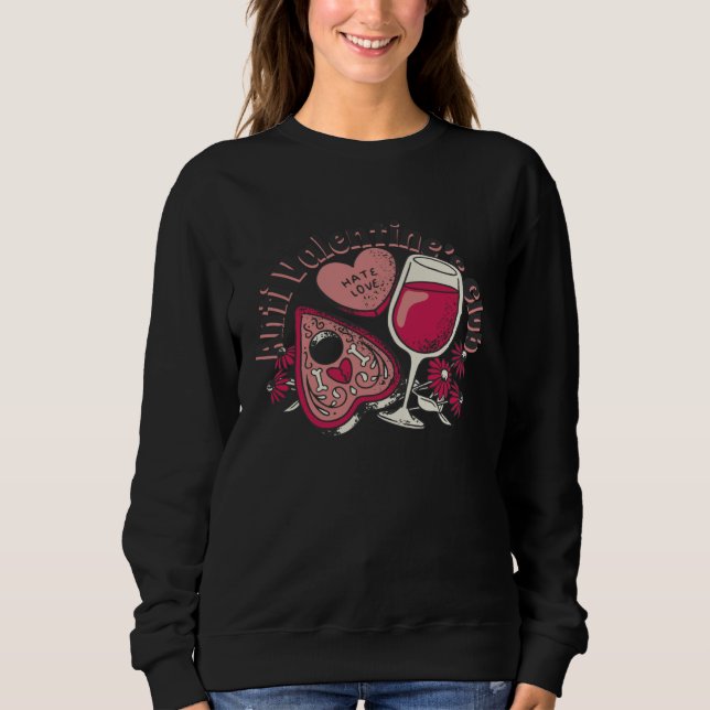 Anti Valentine Valentine s Day Love Proof Darling  T Shirt (Framsida)