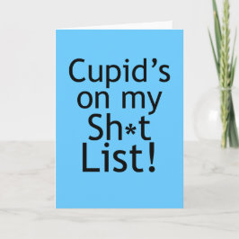 Anti-Valentines day-kort Helgkort