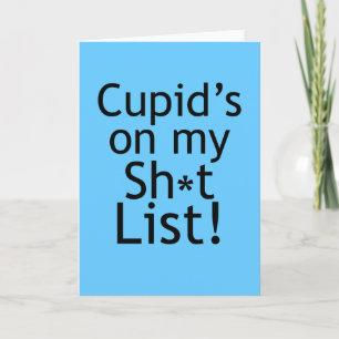 Anti-Valentines day-kort Helgkort