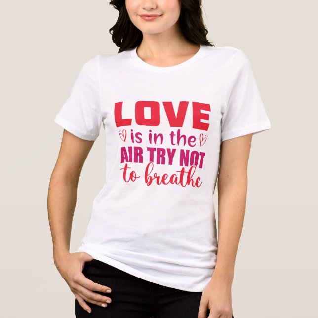 Anti-Valentines Day  T Shirt (Framsida)