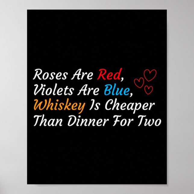 Anti Valentines Day Valentines Drink Anti Valenti  Poster (Framsidan)