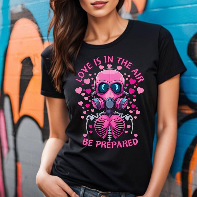 Anti-Valentines Kärlek finns i Luft T-shirt (Skapare uppladdad)