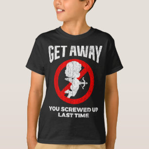 Anti Valentines Sarksatisk Citat Roligt Present T Shirt