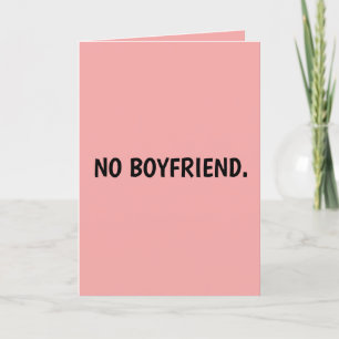 ANTI-vALENTINS DAGSBIDRAGSKORT FÖR FRIEND Helgkort