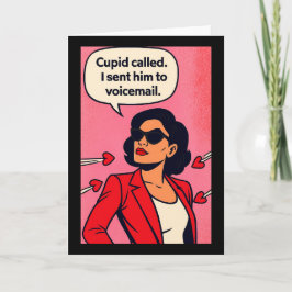 Anti-Valentinsdags Hälsning Kort