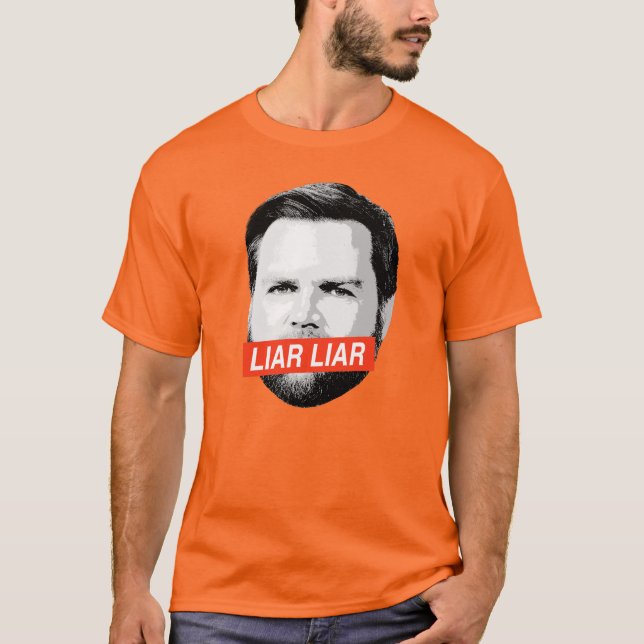Anti Vance - Liar Liar Liar T Shirt (Framsida)