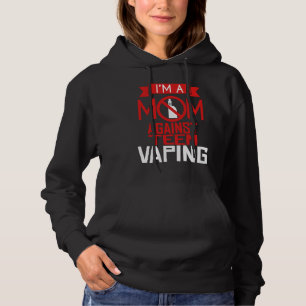 Anti-Vaping Tonårsmamma Vape Protest Mors dag T Shirt