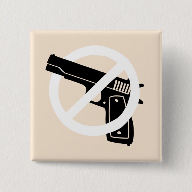 Anti-vapnet klämmer fast knapp (Framsida)