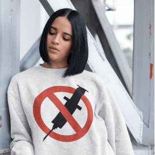 ANTI VAX ANTIVACCINE T-SHIRTS-SWEATSHIRTS T SHIRT