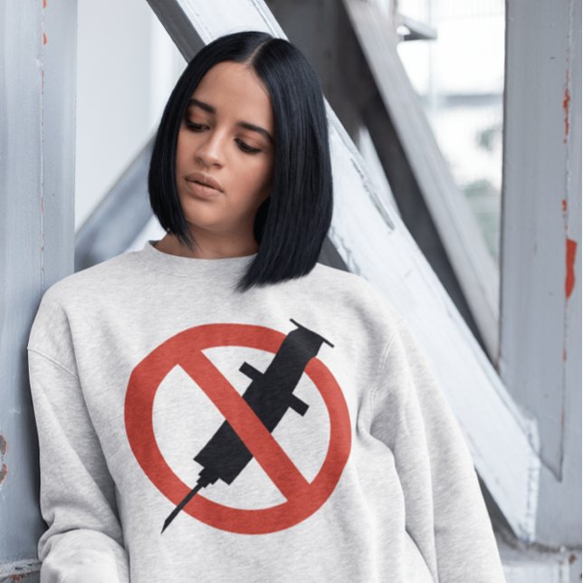 ANTI VAX ANTIVACCINE T-SHIRTS-SWEATSHIRTS T SHIRT (Skapare uppladdad)