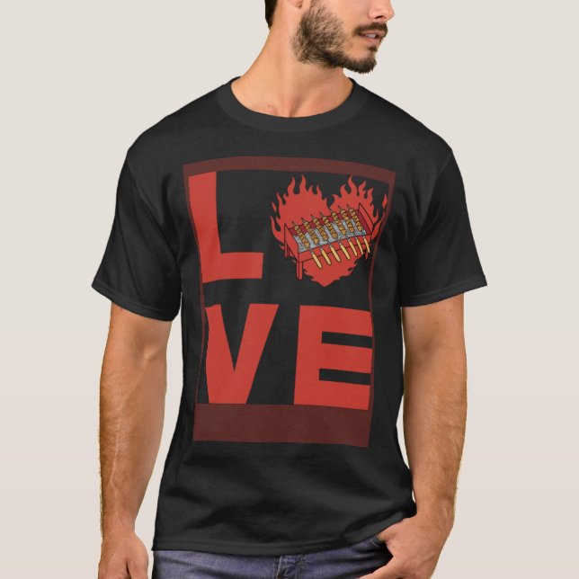 Anti Vegan Kött Slay 1 T Shirt (Framsida)