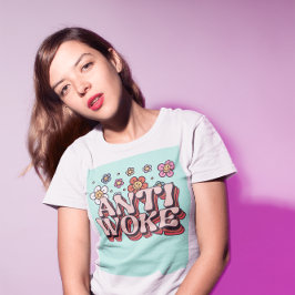 ANTI WOKE T-SHIRTS RETRO STIL TEES