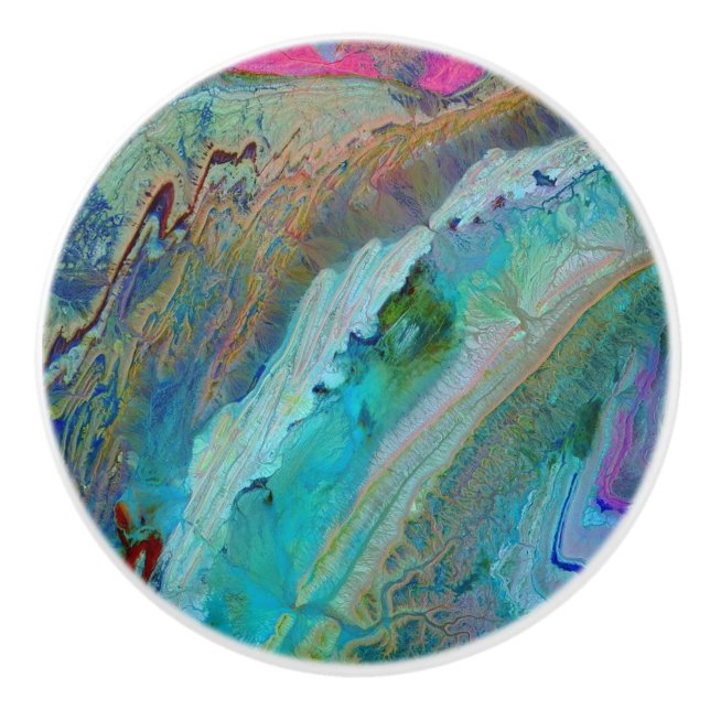 Antiatlasbergen i Marocko - satelliten Terra Knopp (Framsidan)