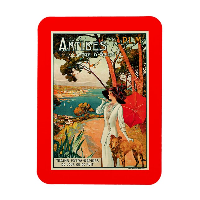 Antibes Cote d'Azur Magnet (Vertikal)