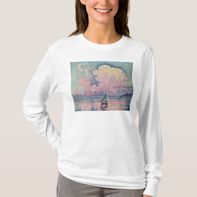 Antibes det rosa molnet, 1916 tee shirt (Framsida)
