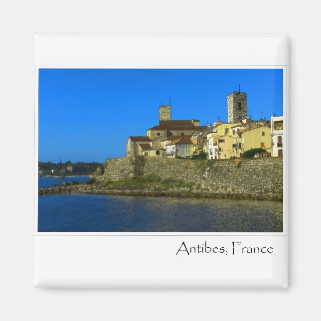 Antibes Frankrike Magnet (Framsidan)