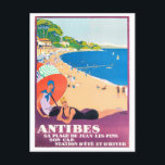 Antibes Frankrike vintage resor Vykort<br><div class="desc">Antibes Frankrike vintage resor vykort</div>