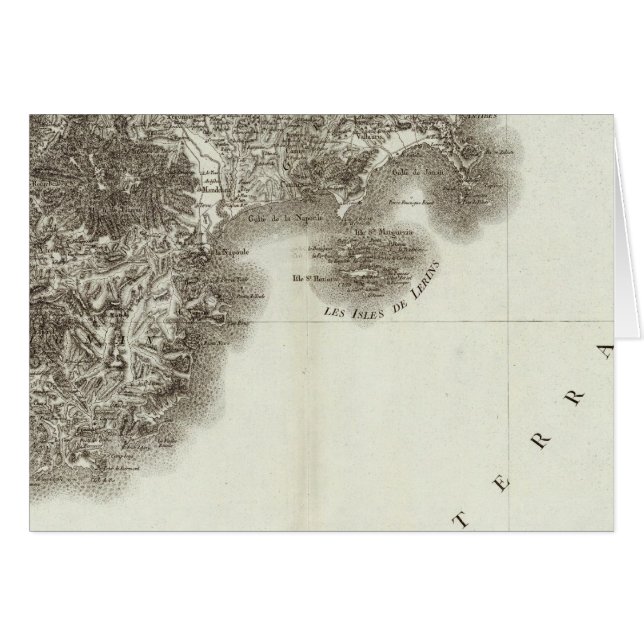 Antibes Hälsningskort (Framsidan Horizontal)